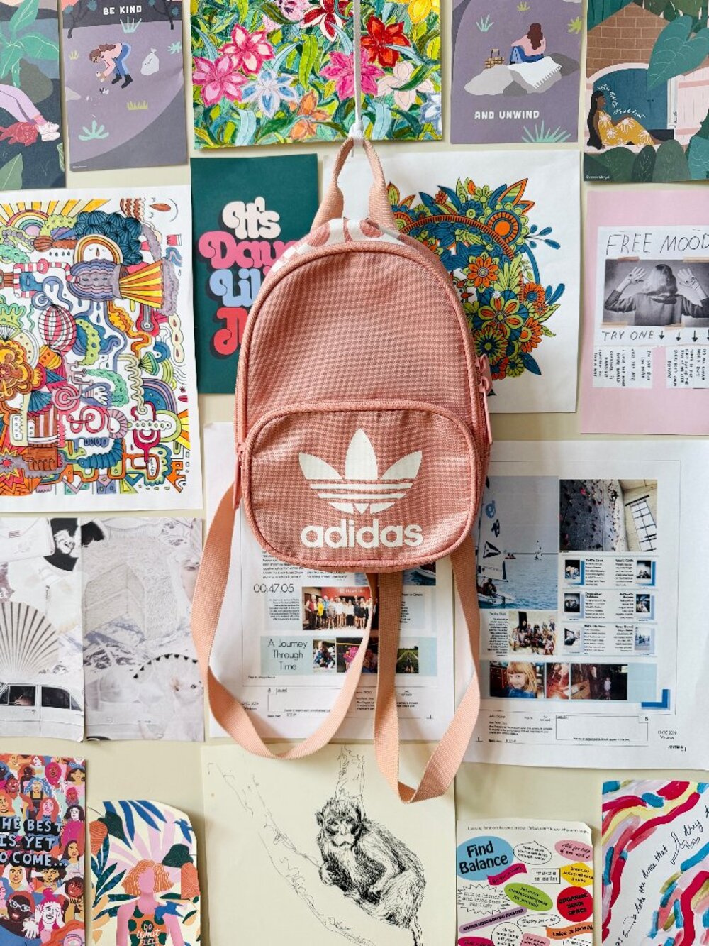 Adidas Originals Mini Backpack - Pink